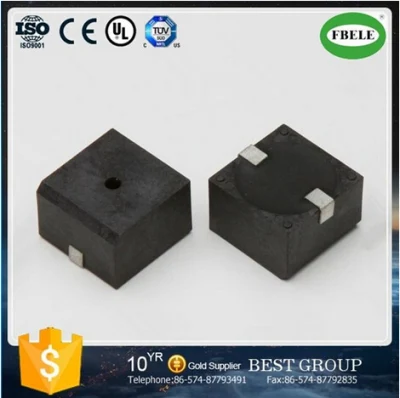 Cicalino magnetico cicalino piezoelettrico quadrato SMD da 18 mm 10 V di vendita calda